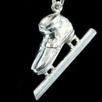 Schaats sleutelhanger